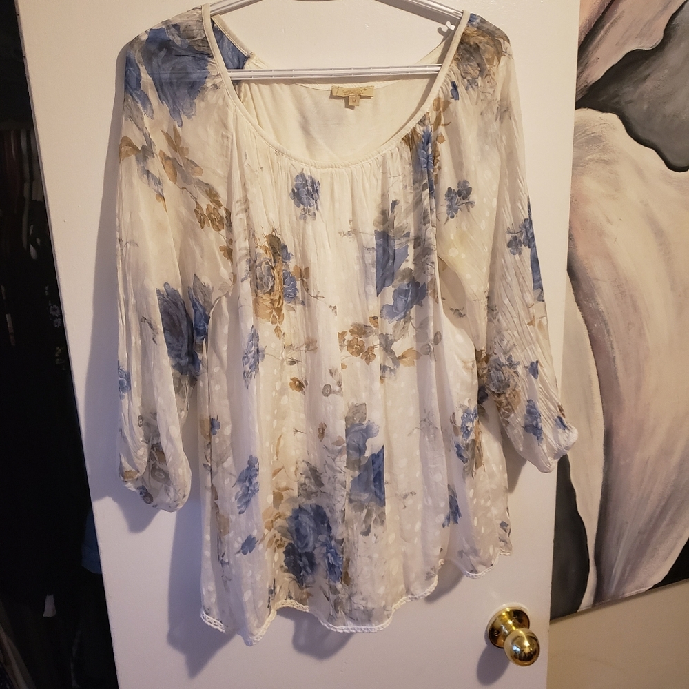 Giusy silk top